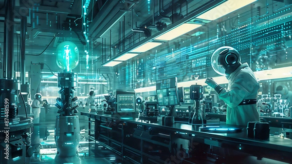 Fototapeta ASTRA: High-Tech Laboratory