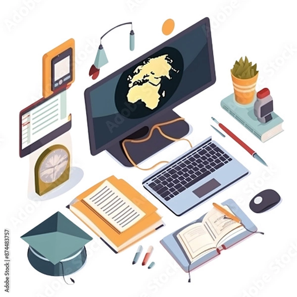 Obraz Online education