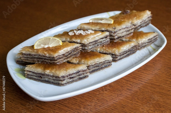Obraz Dessert baklava