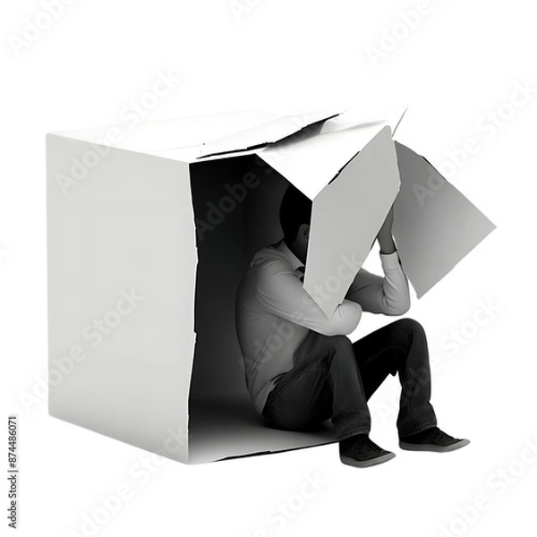 Obraz Thinking outside the box