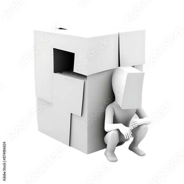 Obraz Thinking outside the box