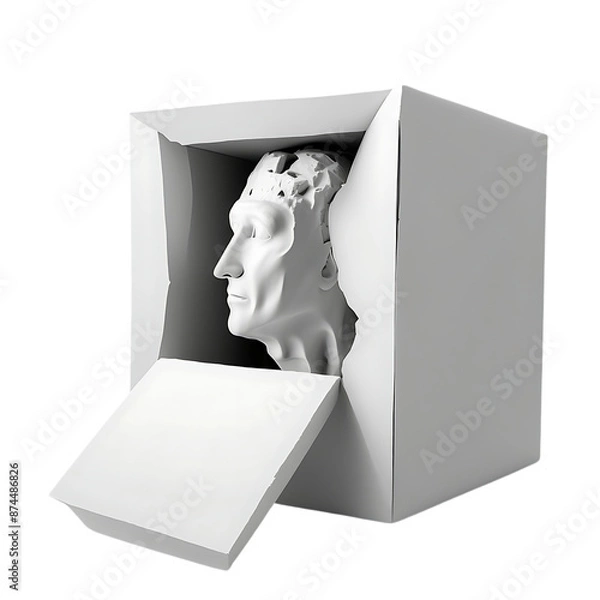 Obraz Thinking outside the box