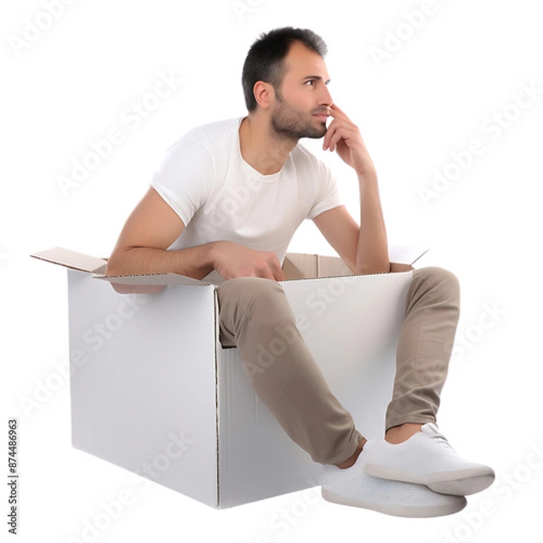 Obraz Thinking outside the box