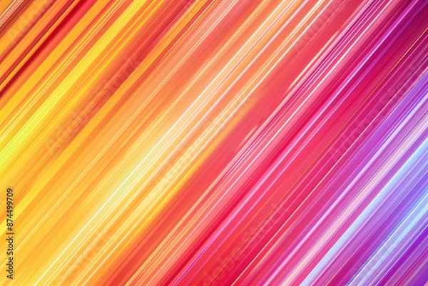 Fototapeta Modern and vibrant gradient layers