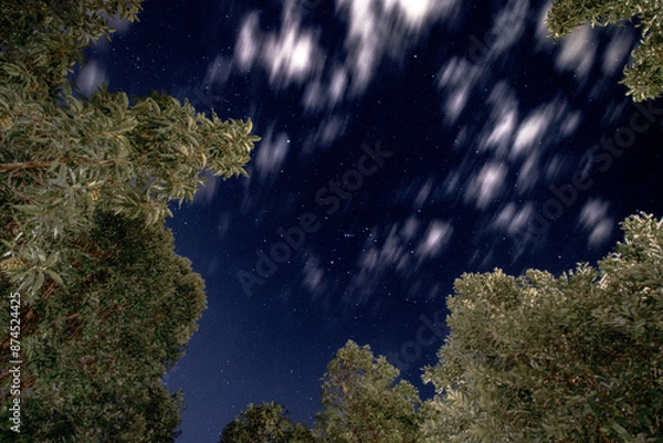 Fototapeta Noite com estrelas