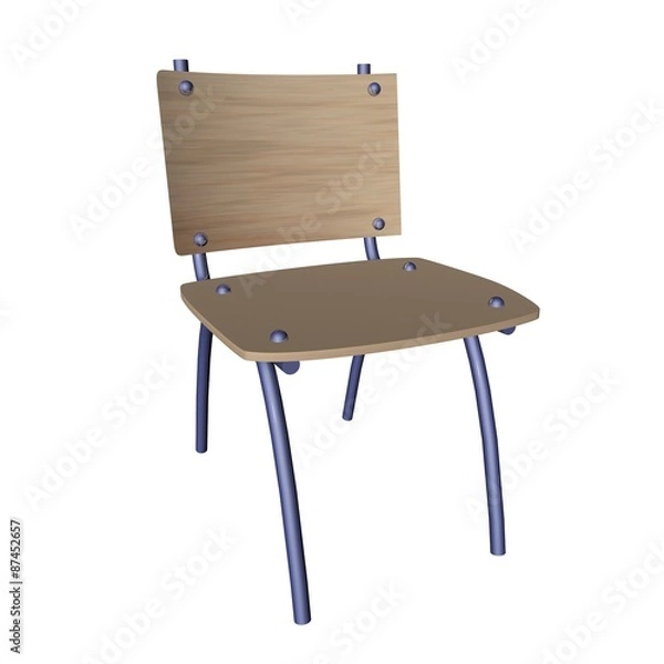 Fototapeta School chair
