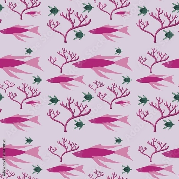 Obraz seamless pattern