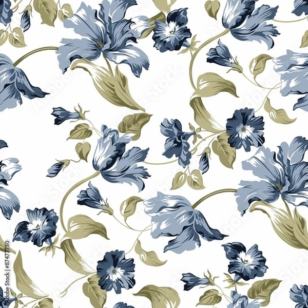 Obraz Rosana Blue Pattern