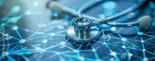 Fototapeta AIpowered healthcare system for personalized treatment plans, Innovation, Healthcare Solutions