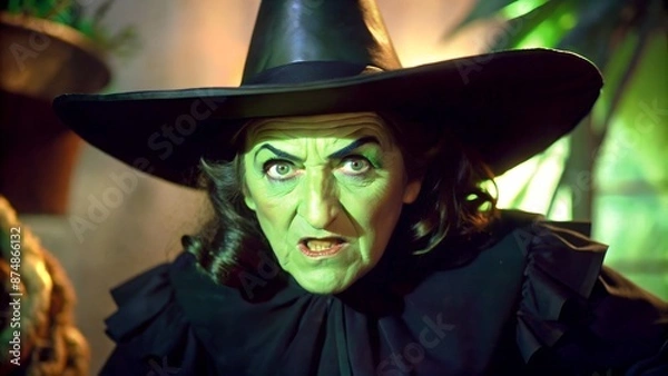 Fototapeta Wicked Witch of the West from The Wizard of Oz
