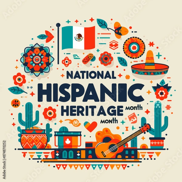 Obraz national hispanic heritage month