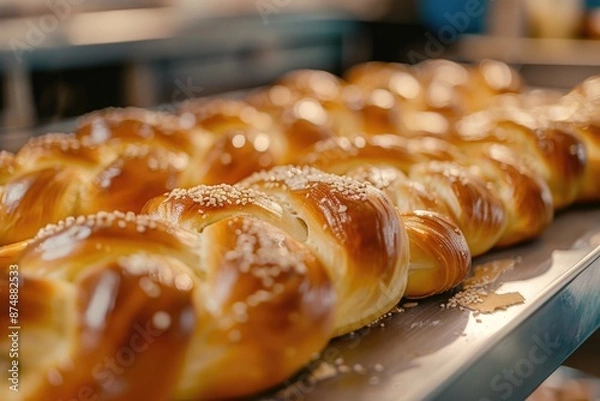 Fototapeta Pretzel tray