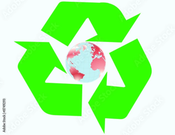 Obraz Recycle for the Earth