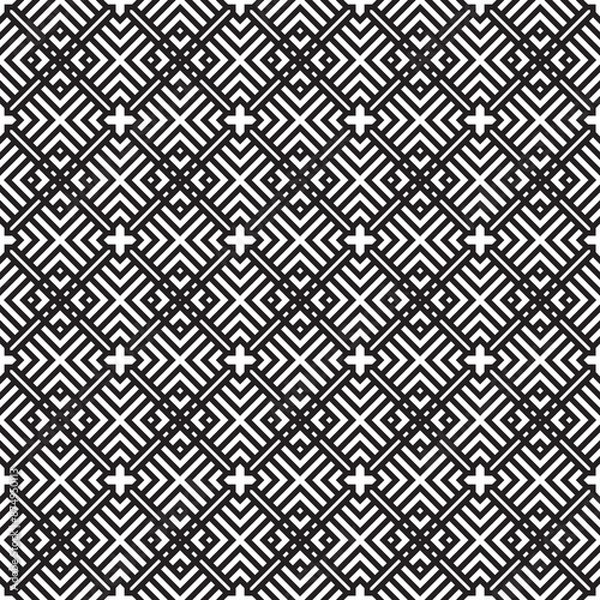 Fototapeta Geometric Abstract Seamless Pattern Background