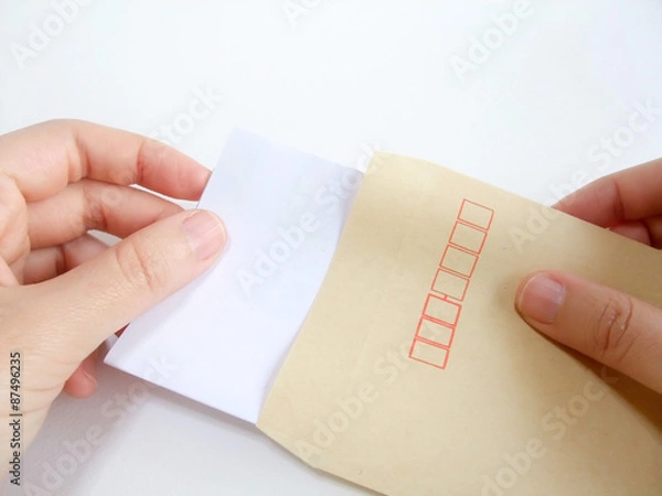 Obraz 封筒の中身