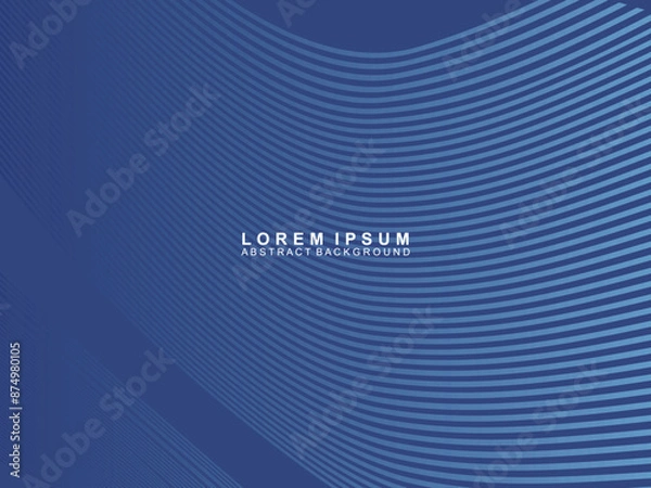 Fototapeta Futuristic blue background digital technology, cyber nano information, abstract communication, future technology data innovation, internet network speed connection.