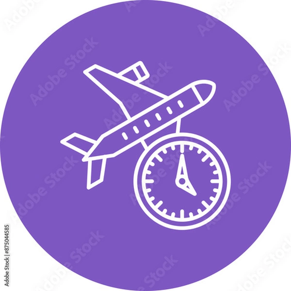 Fototapeta Time Icon