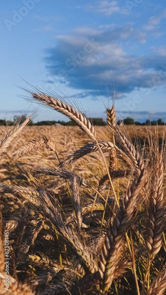 Obraz golden wheat field