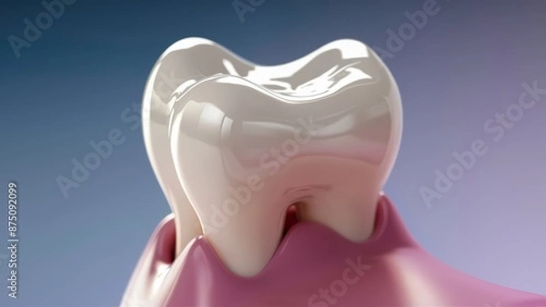 Fototapeta 3d tooth 