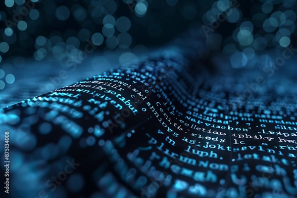 Fototapeta Streamlined Information Extraction: Algorithms Identifying Key Data Points in Unstructured Text