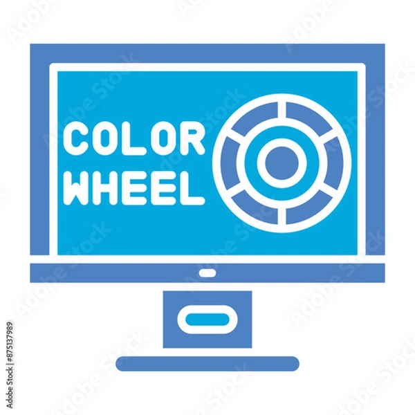 Fototapeta Colour Icon