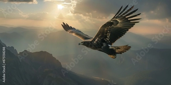 Obraz eagle in the sky