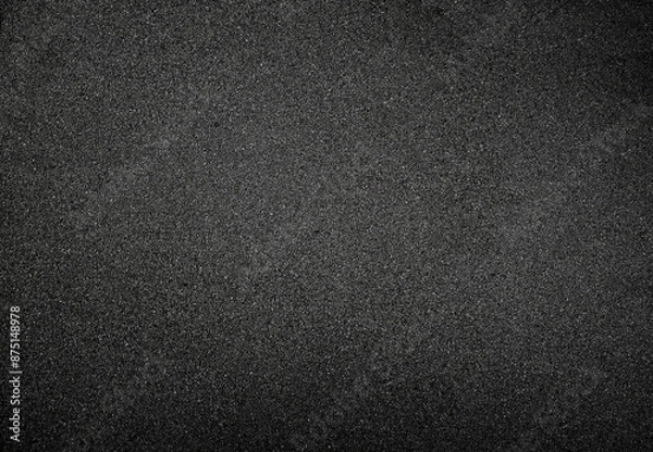 Fototapeta background texture of dark gray asphalt, top view