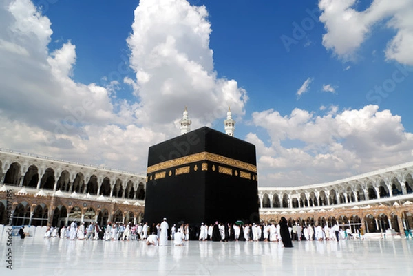Obraz Kaaba w Mekce w Arabii Saudyjskiej