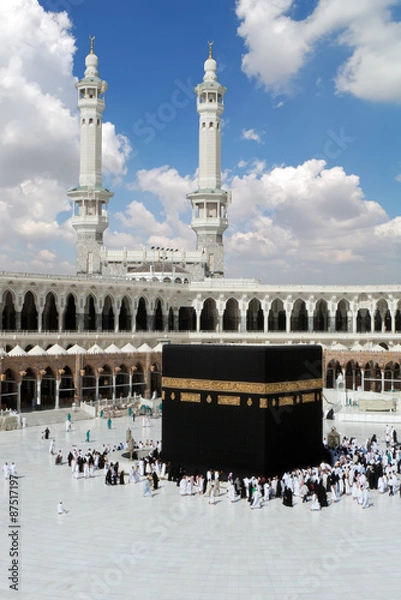 Obraz Kaaba w Mekce Arabii Saudyjskiej
