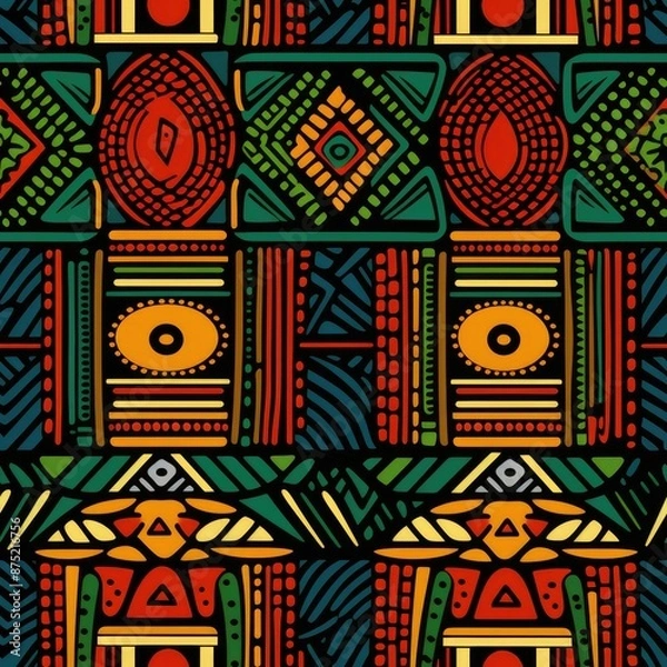 Obraz seamless pattern