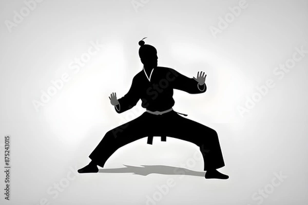 Obraz Traditional Chinese Martial Art: Kung Fu