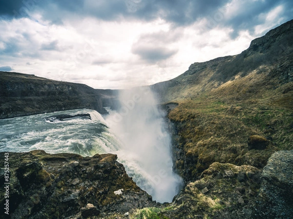 Obraz Gullfoss / Isöamd