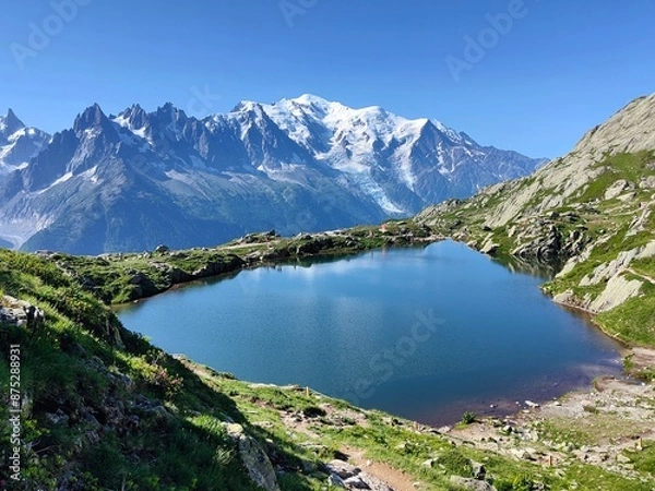 Obraz Lac Blanc Chamonix