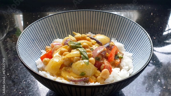 Obraz  kichererbsencurry