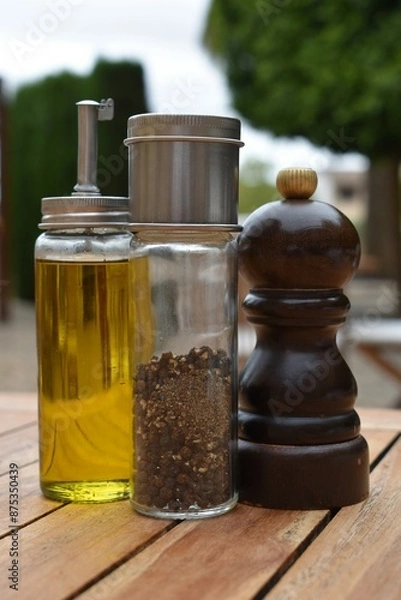 Obraz Set de aderezo mesa 