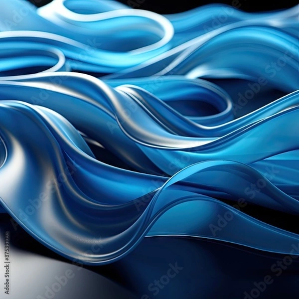 Fototapeta blue abstract background