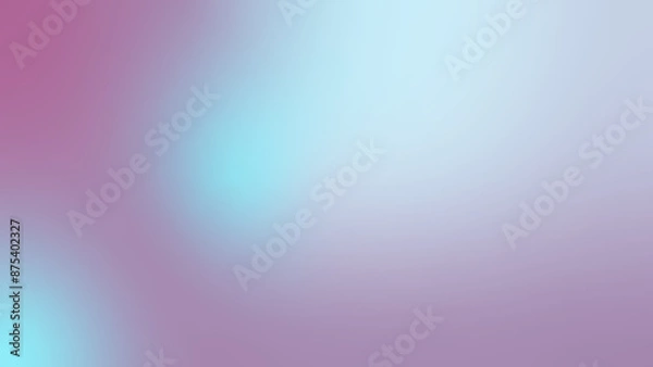 Obraz Abstract soft gradient background light blue purple violet shaded effect blurred electric colours	