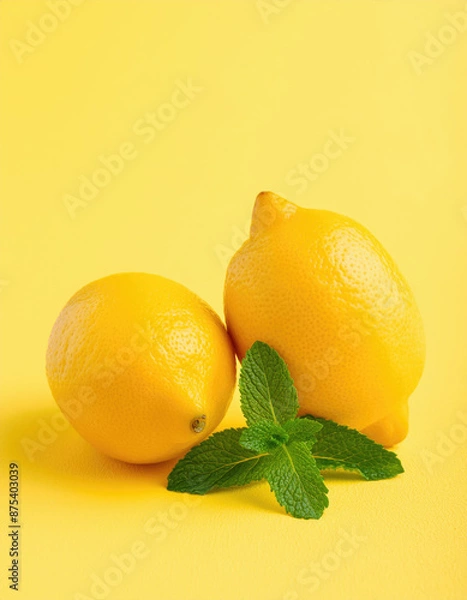 Obraz lemon and mint