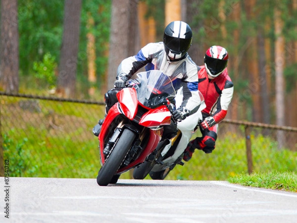 Obraz Motorbike racing