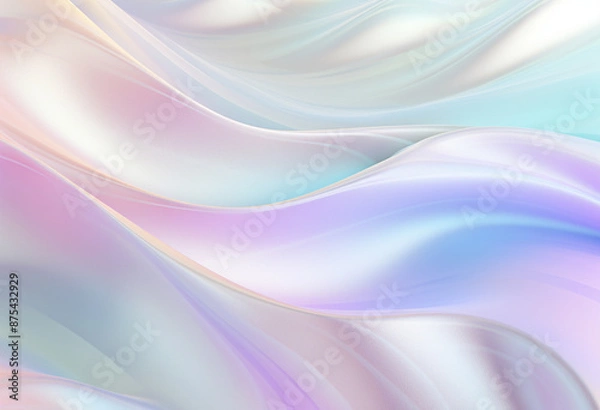 Fototapeta A very colourful and vibrant background with a very smooth and flowing line