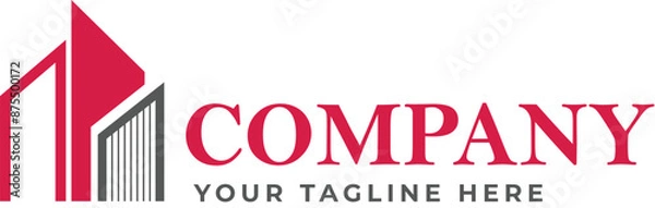 Obraz Real Estate / Construction Logo ।। Logo Design 