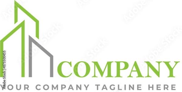 Obraz Real Estate Logo ।। Logo Design 