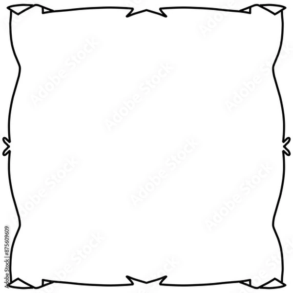 Obraz sketch borders and frames
