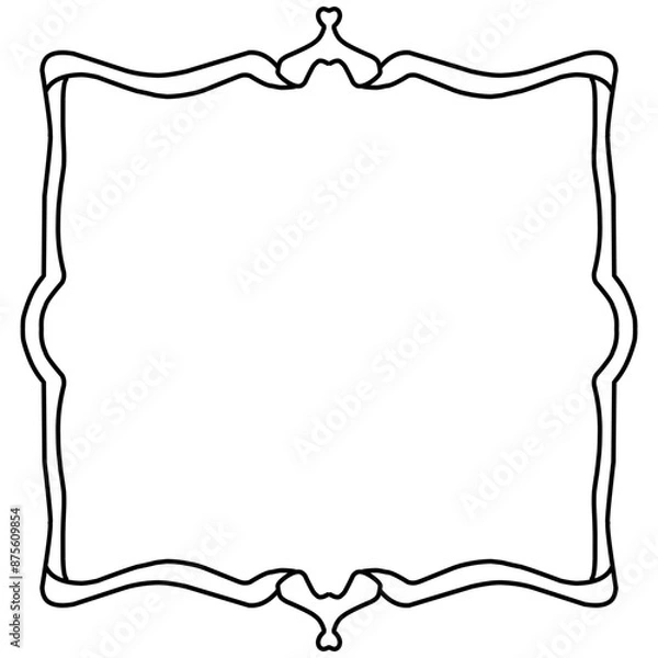 Obraz sketch borders and frames