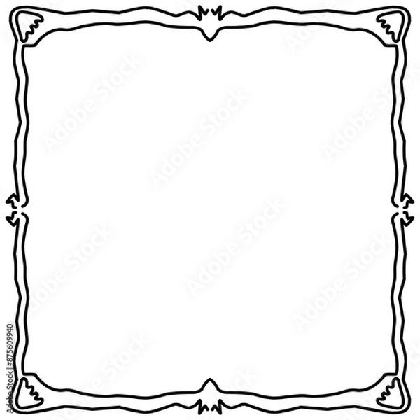Obraz sketch borders and frames