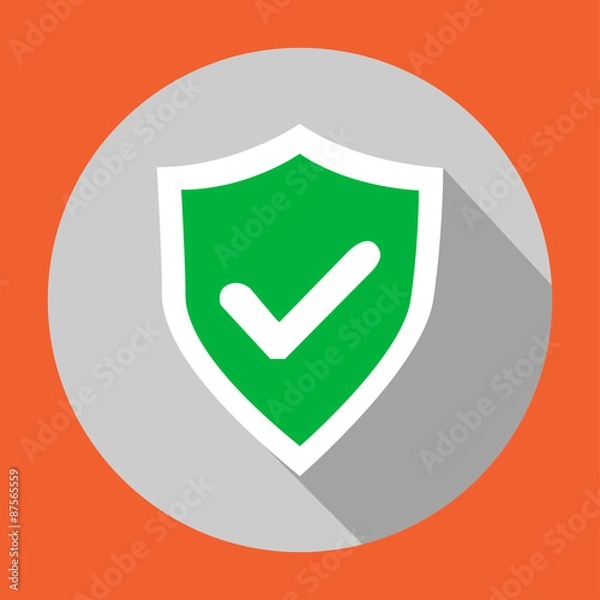 Fototapeta Vector Tick Icon