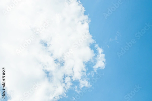 Obraz clouds with blue sky