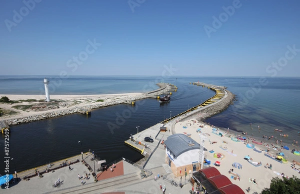 Obraz Port w Kołobrzegu