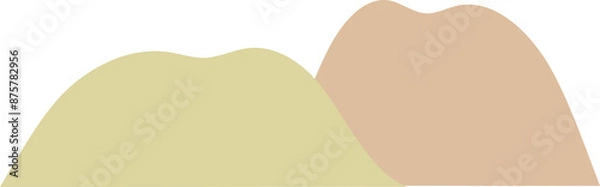 Fototapeta 산 풍경