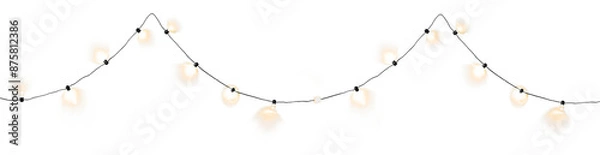 Obraz Decorative Light Bulbs